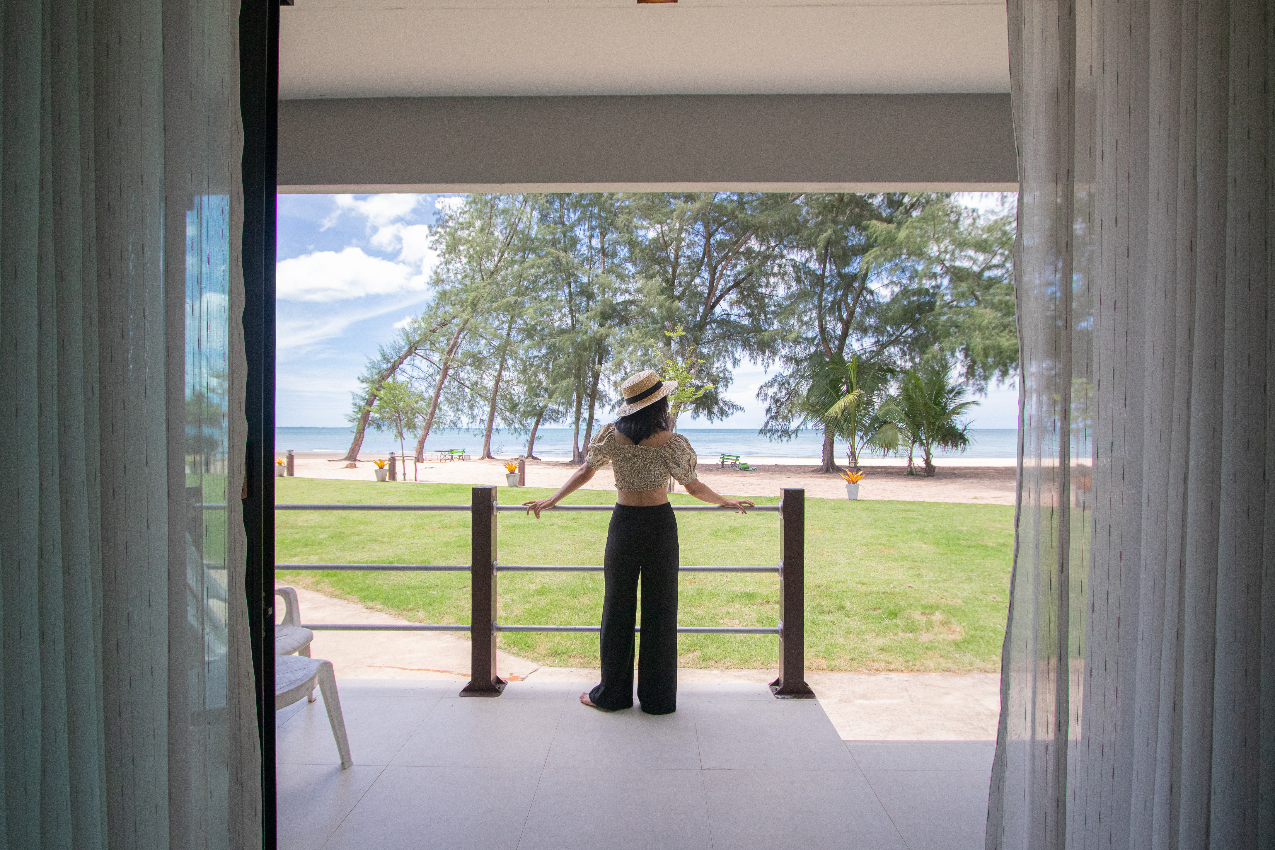 วิวทะเลหน้าห้อง Villa Seaview